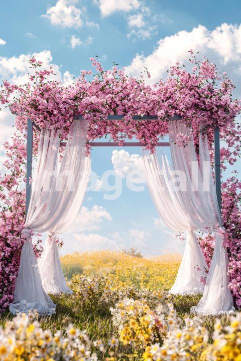4402 Floral Arch