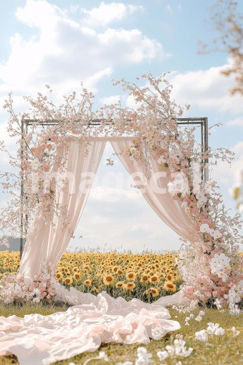 4403 Floral Arch