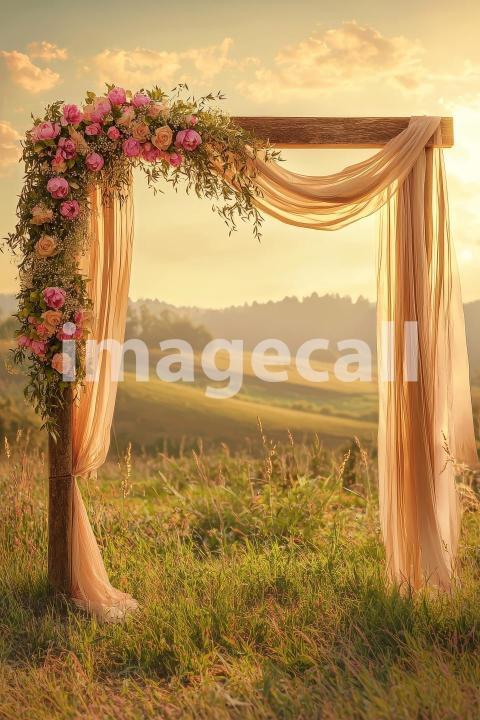 4429 Floral Arch