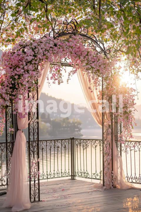 4418 Floral Arch