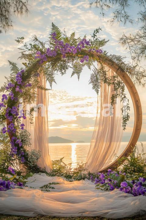 4437 Floral Arch
