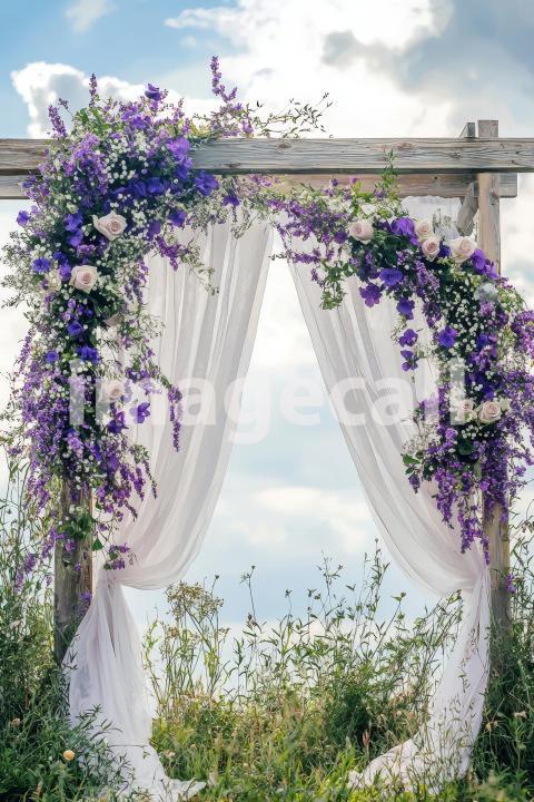 4446 Floral Arch