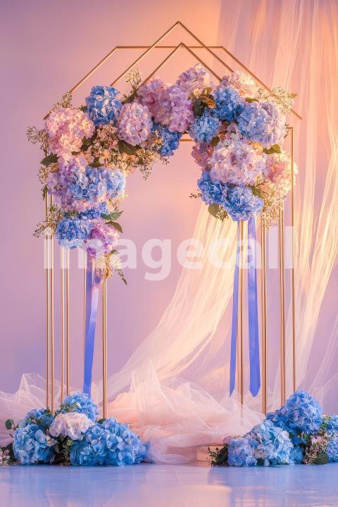 4465 Floral Arch