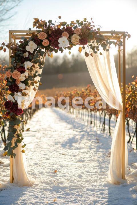 4468 Floral Arch