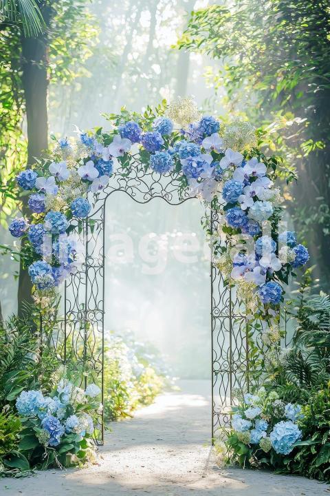 4475 Floral Arch