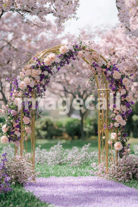 4480 Floral Arch