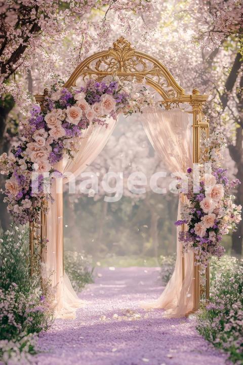 4483 Floral Arch