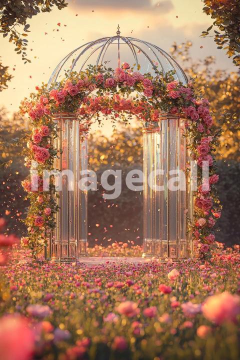 4484 Floral Arch