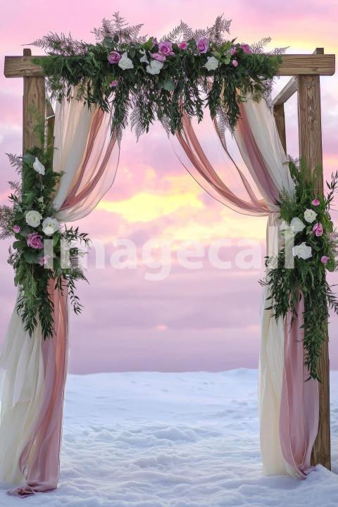 4493 Floral Arch