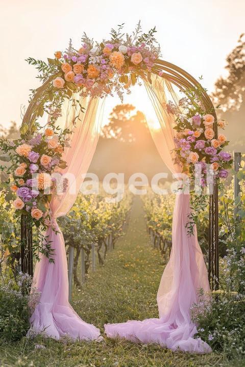 4491 Floral Arch
