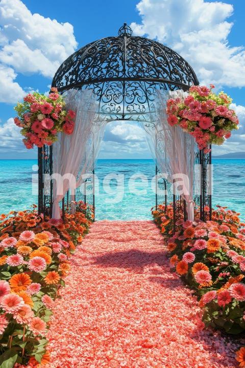 4499 Floral Arch