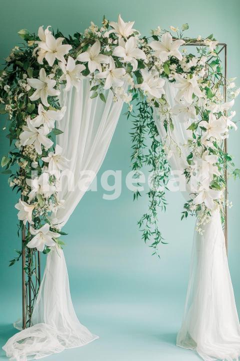 4822 Floral Arch
