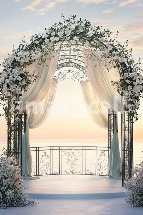 4818 Floral Arch