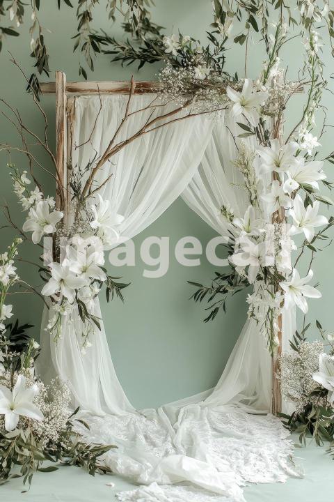 4813 Floral Arch