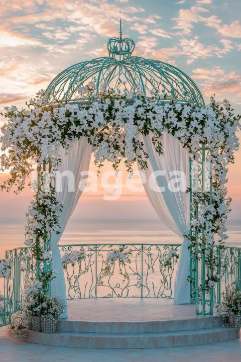 4816 Floral Arch