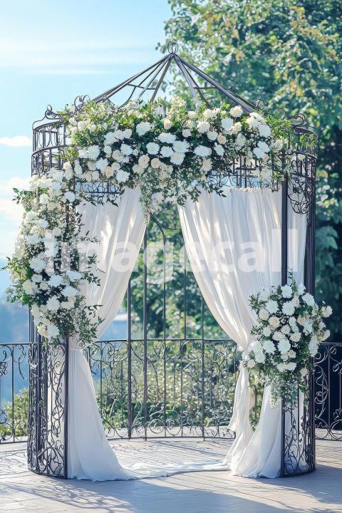 4811 Floral Arch