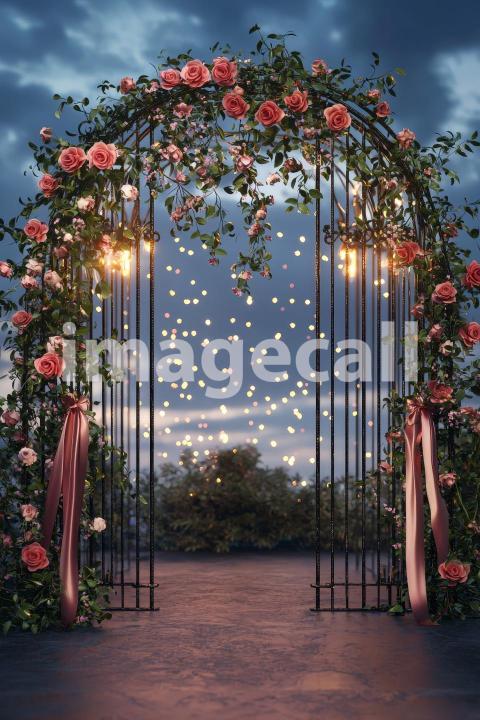 4980 Floral Arch