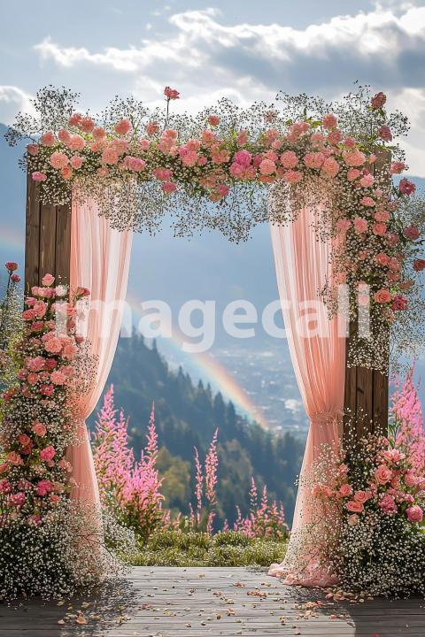 4986 Floral Arch
