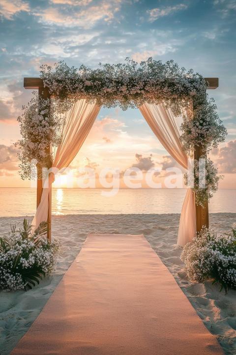 4990 Floral Arch