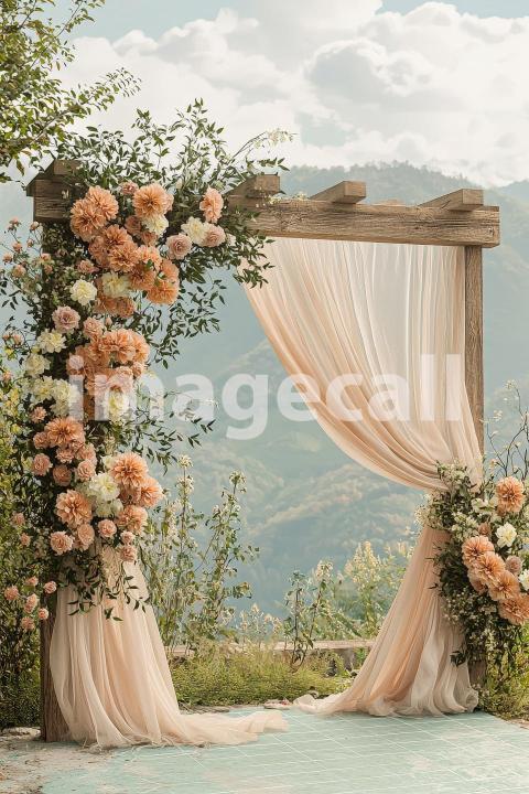 5013 Floral Arch