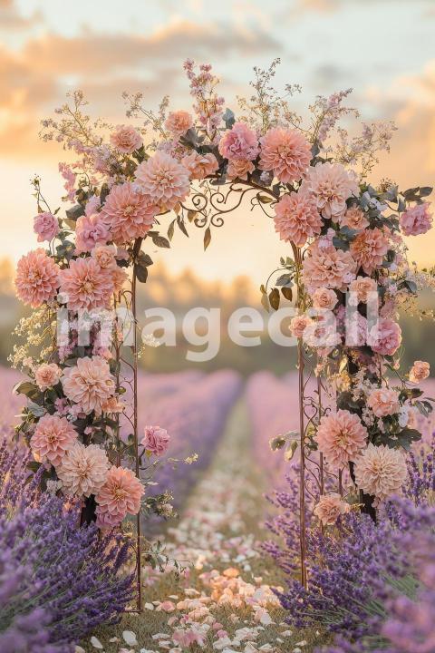 5016 Floral Arch