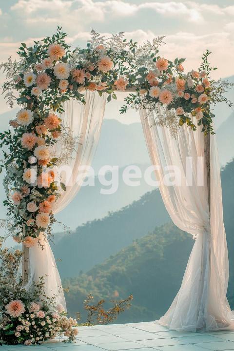 5014 Floral Arch