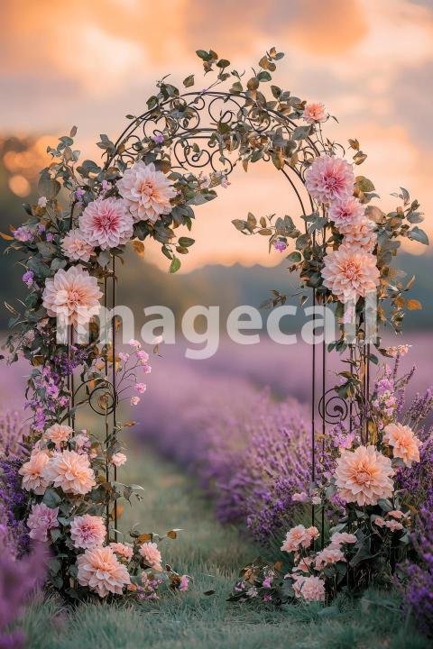 5018 Floral Arch