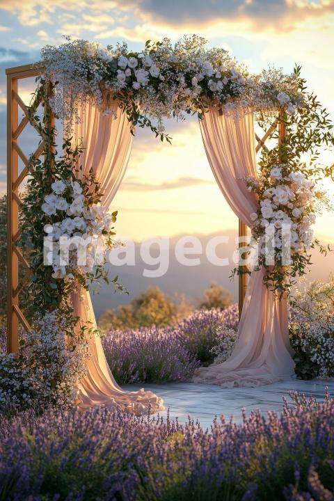 5020 Floral Arch