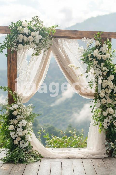 5022 Floral Arch