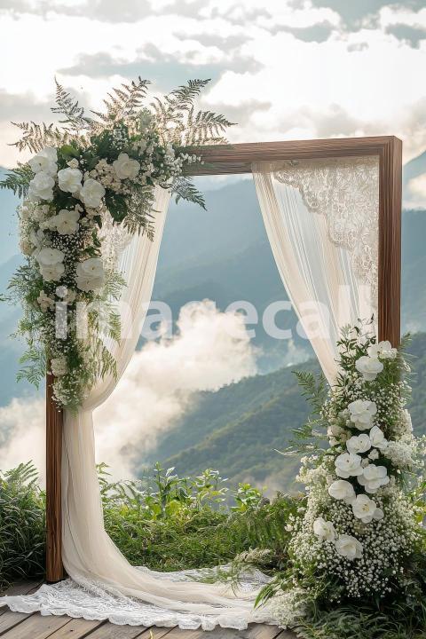 5025 Floral Arch