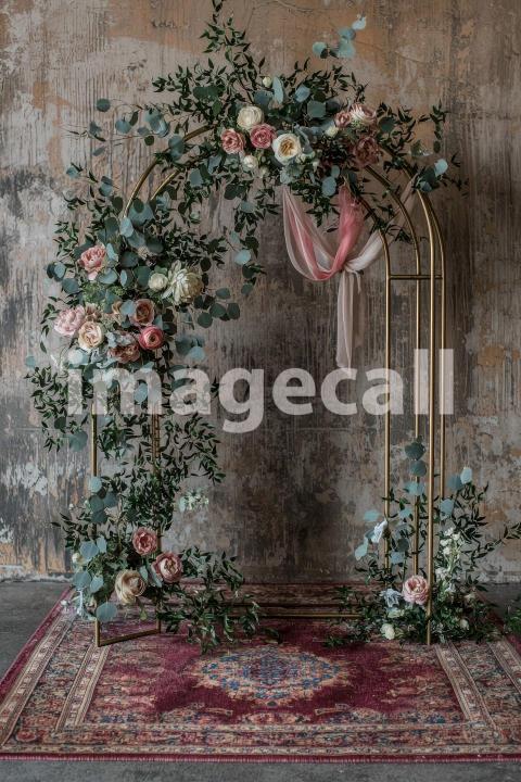 4524 Floral Arch