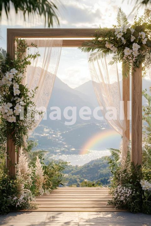 5023 Floral Arch