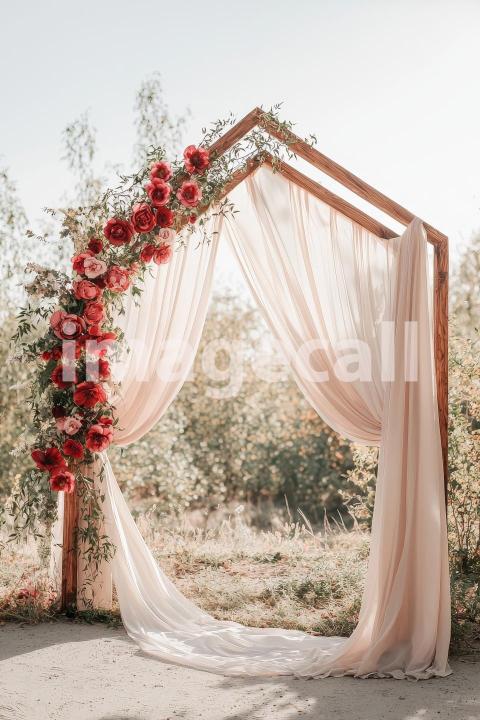 4535 Floral Arch