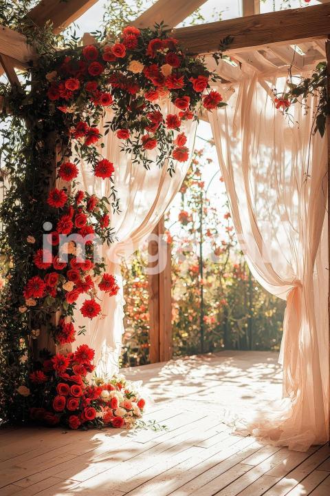 4541 Floral Arch