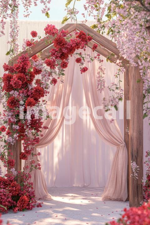 4542 Floral Arch