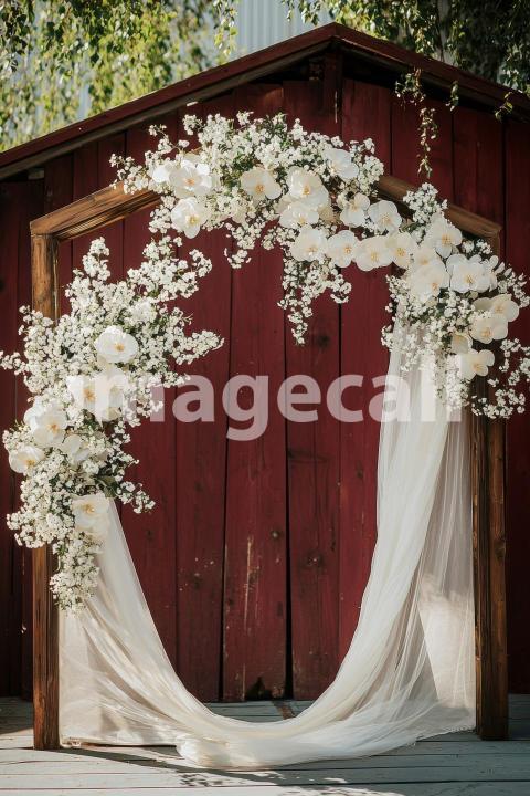 4825 Floral Arch