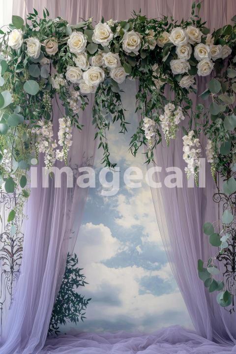 4859 Floral Arch