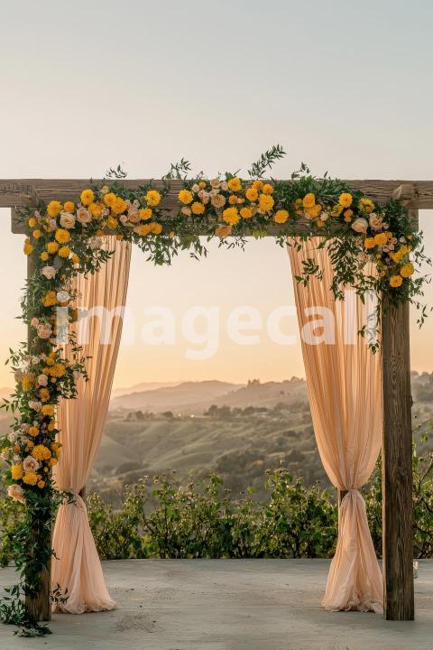 4872 Floral Arch