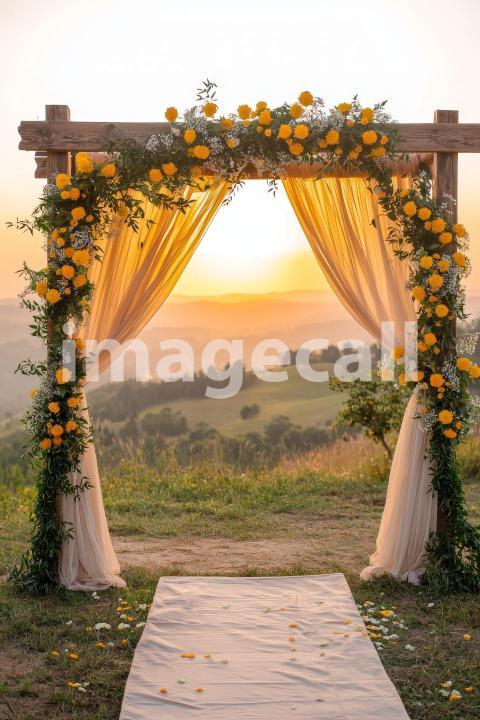 4873 Floral Arch
