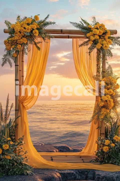 4875 Floral Arch