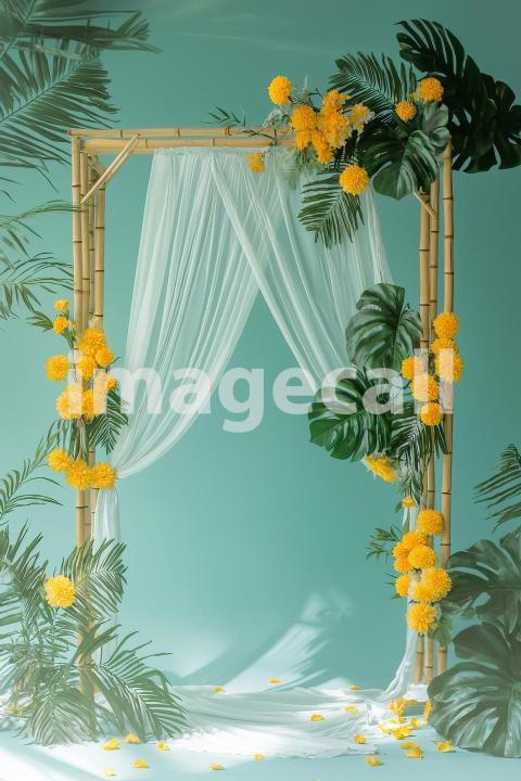 4885 Floral Arch