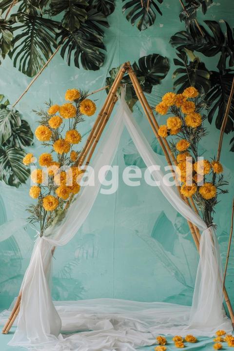 4884 Floral Arch