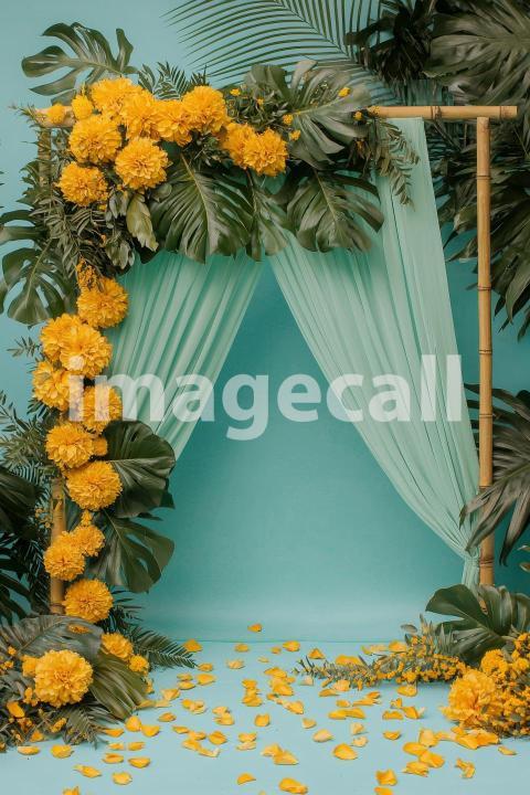 4883 Floral Arch