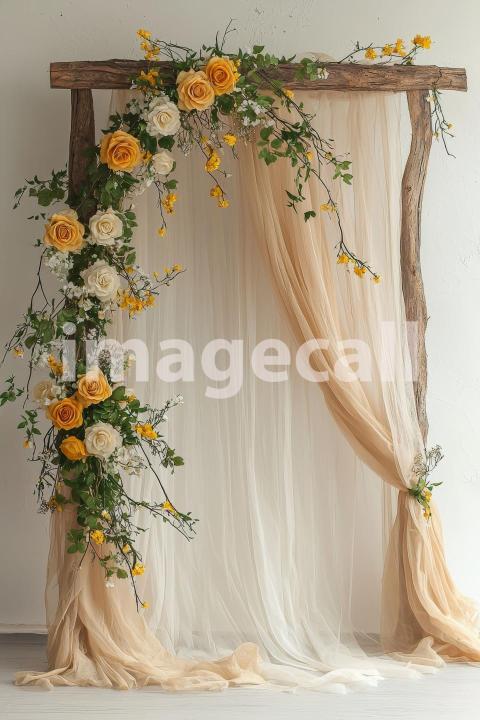 4893 Floral Arch