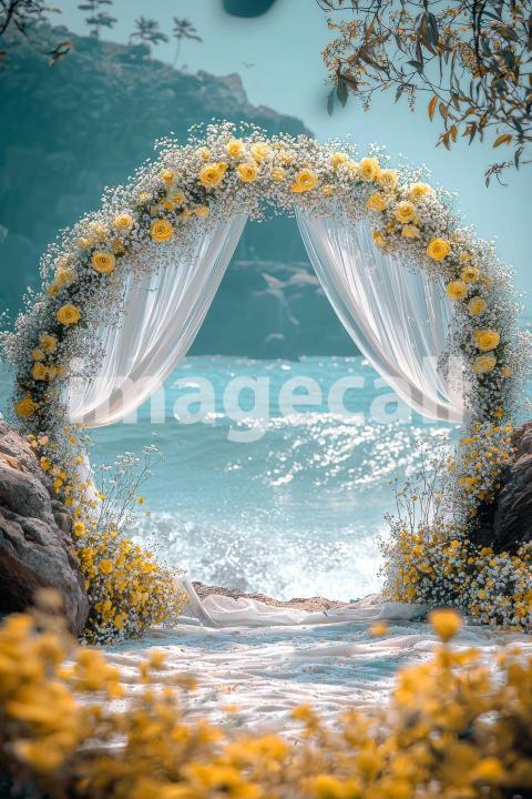 4888 Floral Arch