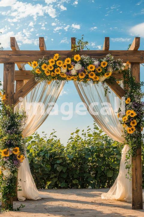 4910 Floral Arch
