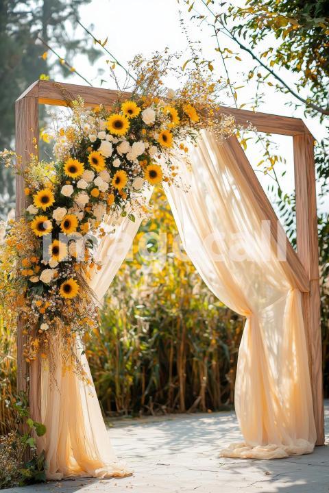 4923 Floral Arch