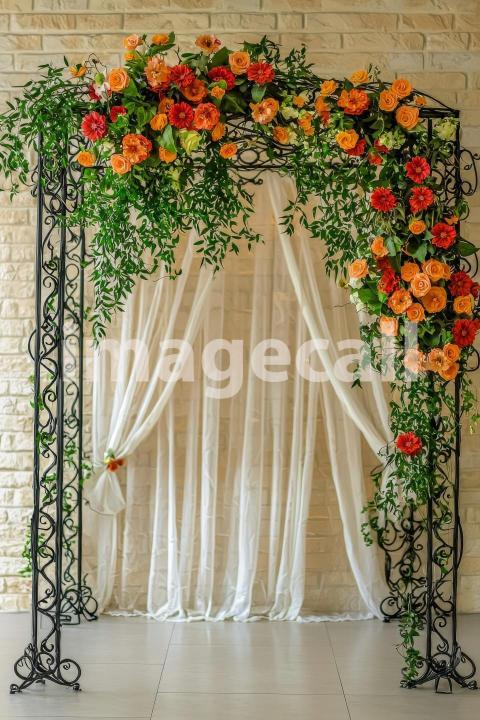 4929 Floral Arch