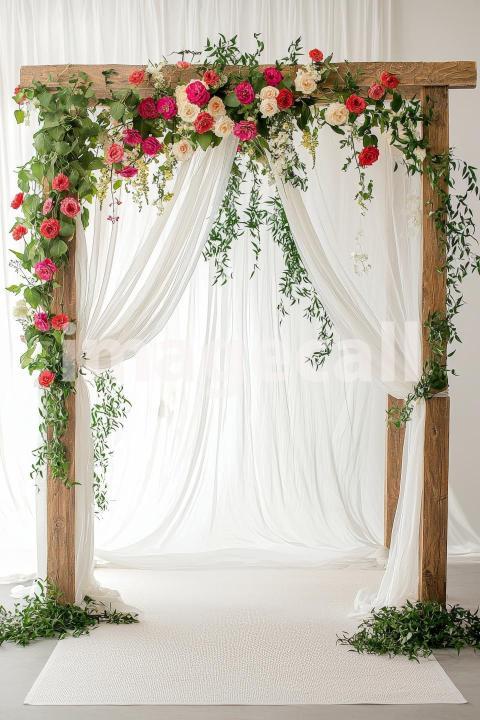 4934 Floral Arch