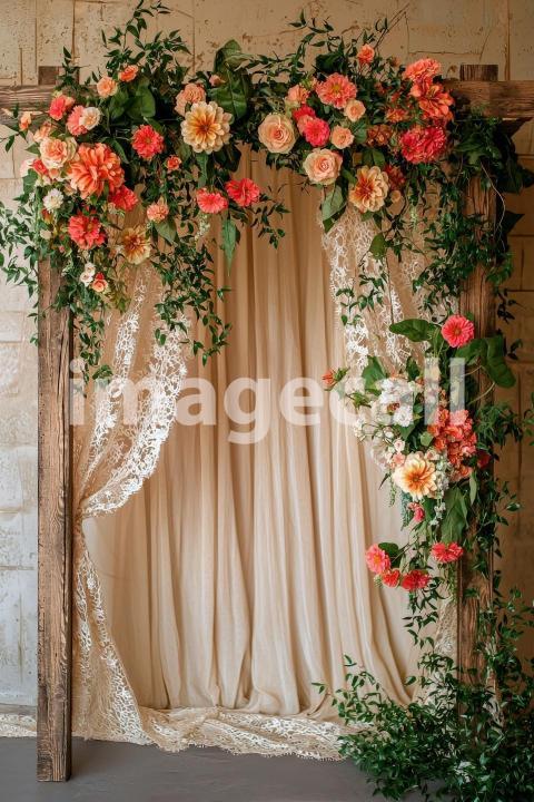 4954 Floral Arch